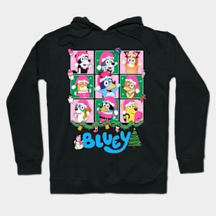 bluey cristmas Hoodie